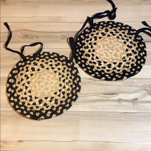 Barstool rug cushions